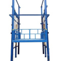 Good Quality Industrial Hydraulic Guide Rail Lift Vertical Forklift Cargo Lift With Customized Service